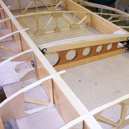 Typical Spruce and Plywood wing structure